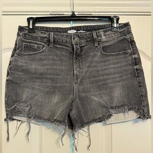 Old Navy Gray Jean Shorts